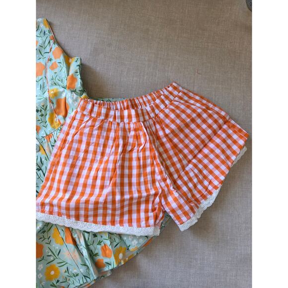Girl August Clementine Orange Tunic Set - Picture 3 of 3
